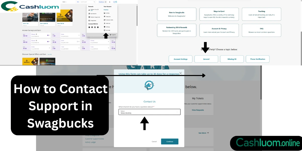 Contact-Support-Swagbucks-Gudide_cashluom.onliine.