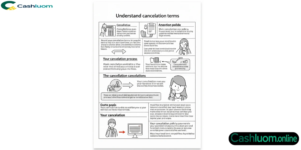 Understand Cancellation Terms: